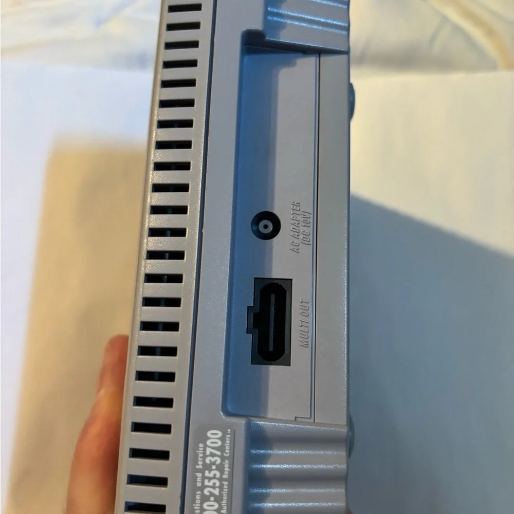 Super Nintendo SNES Console Mini SNS-101 With Cables 1 Remote Tested Working